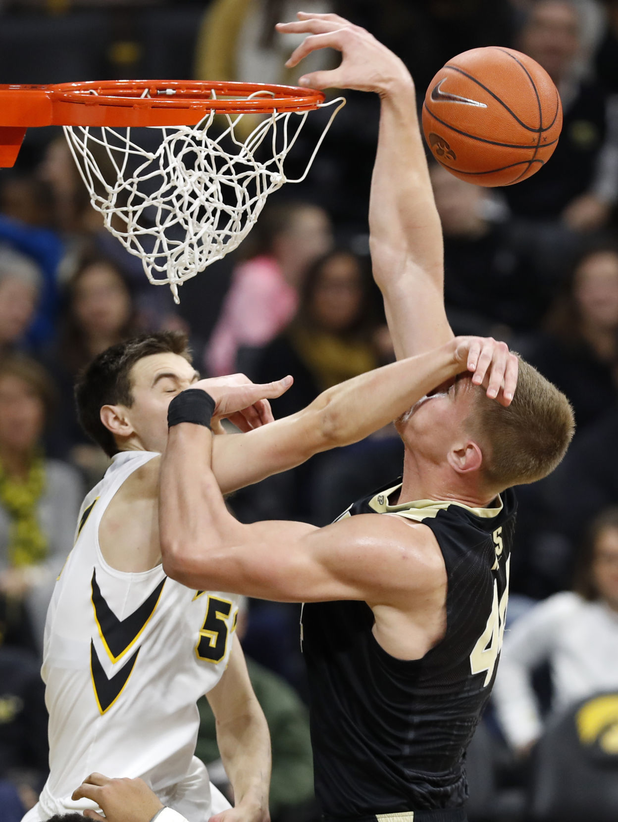 APTOPIX Purdue Iowa Basketball